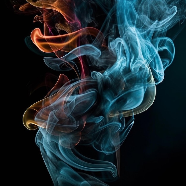 colorful smoke wallpaper background pattern