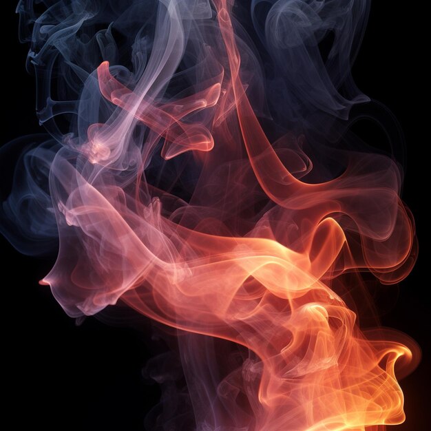 colorful smoke