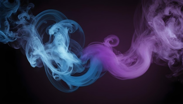 colorful smoky background