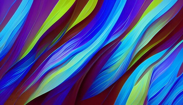 Colorful smooth liquid background