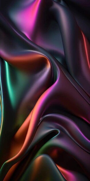 Colorful smooth liquid background