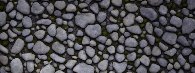 Colorful smooth stones Pebbles stone for background