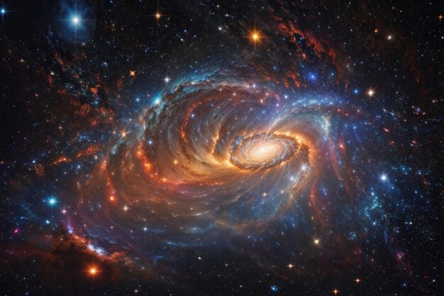 Цветное пространство галактика облако туманность звездная ночь космос Вселенная наука астрономия Супернова backgr