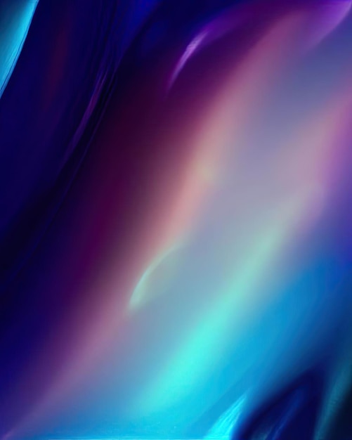 A colorful space with a blue and purple background