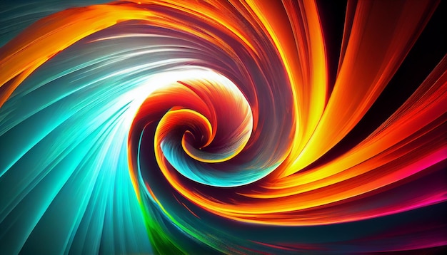 A colorful spiral with the word mind in the middle