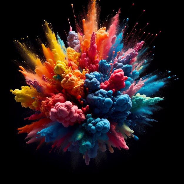 a colorful splash of color is shown with the word  colors