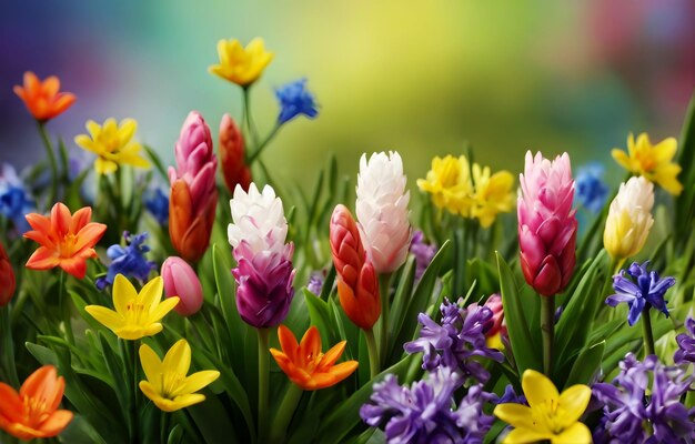 Colorful Spring Background Image