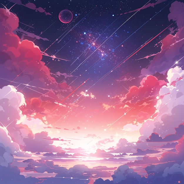 11,097 Anime Sky Background Images, Stock Photos & Vectors | Shutterstock