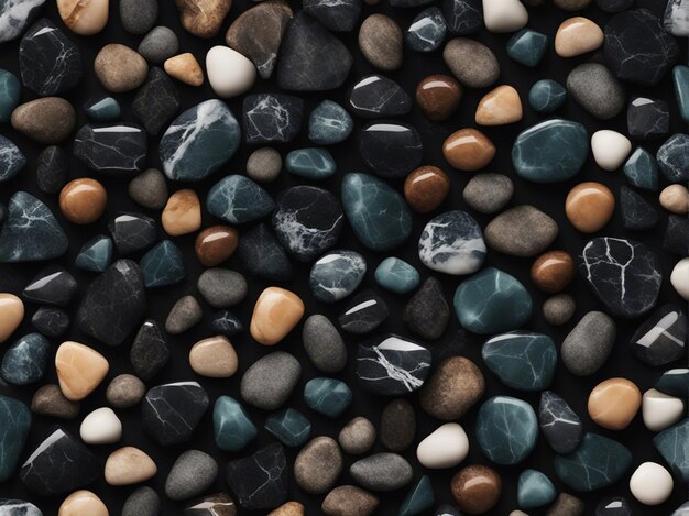 Colorful stone background sea stone background pebbles background rock wall background colorful rock