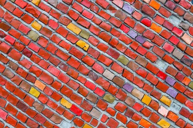 Colorful stone mosaic texture background