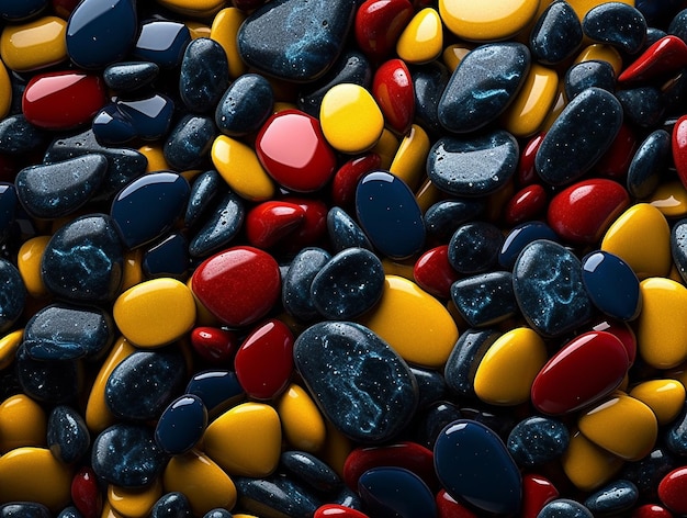 Colorful stones background