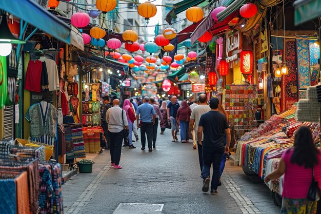 Colorful Street Lights