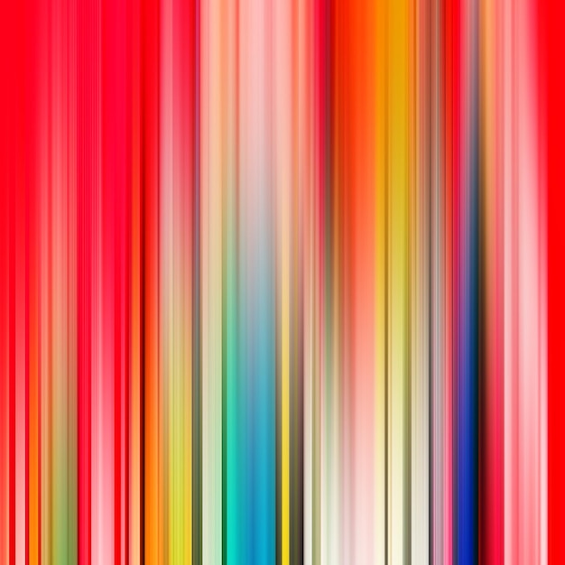 Фото Цветный полосатый абстрактный фон эффект движения цветные линии цветная текстура волокна фон и баннер многоцветный градиентный рисунок и текстурированные обои