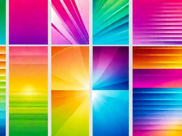 Colorful striped background illustration