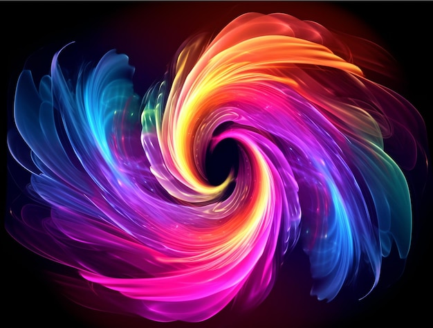 Colorful swirl abstract background