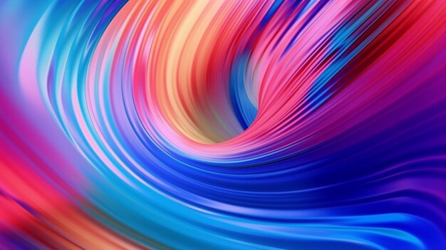 Colorful swirls in a colorful background