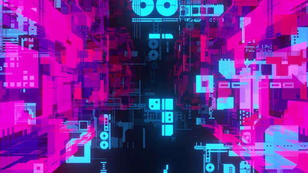 Colorful Technology Background