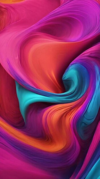 Colorful texture background neon colors background with texture 3d liquid minimal modern background