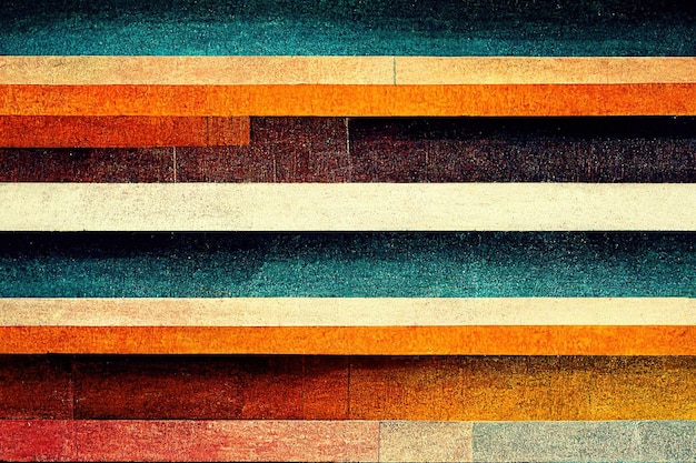 Colorful texture in geometric shapes Many colors Digital painting