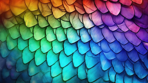 Colorful texture rainbow background