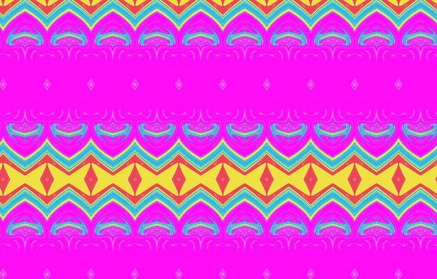 Colorful textured seamless pattern for design and backgroundGeometric ethnic pattern design