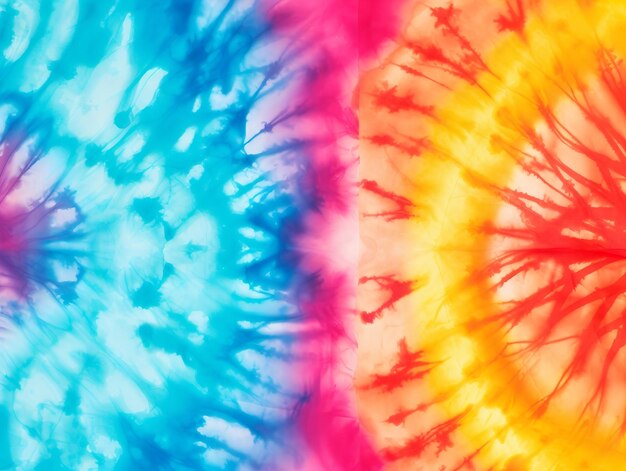 Colorful tie dye design pattern background