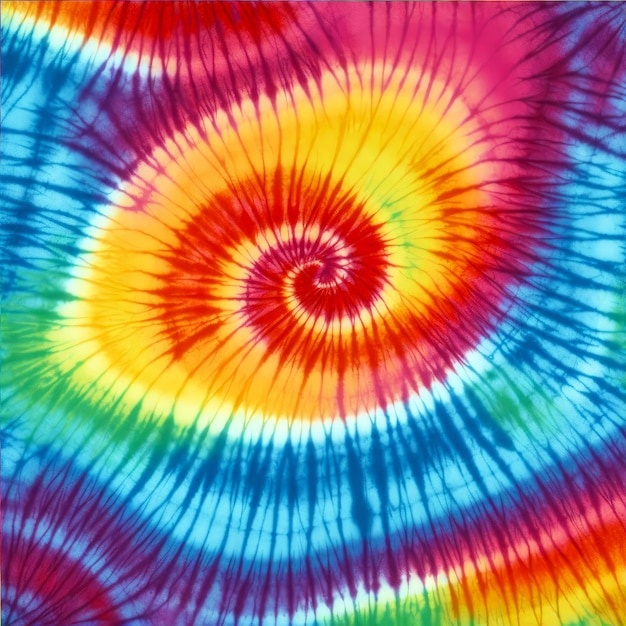 Colorful tie dye pattern design