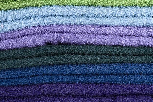 Colorful towels