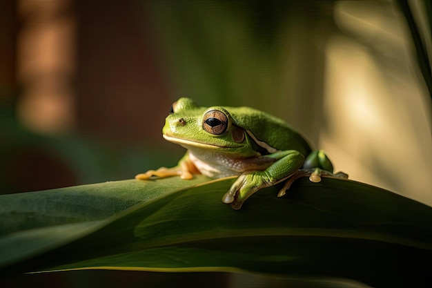 Colorful Tree Frog