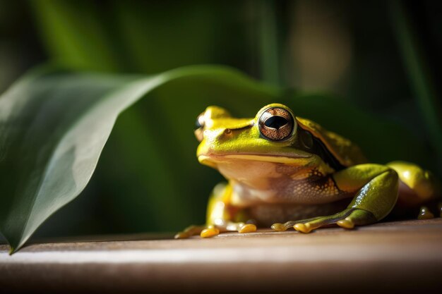 Colorful Tree Frog