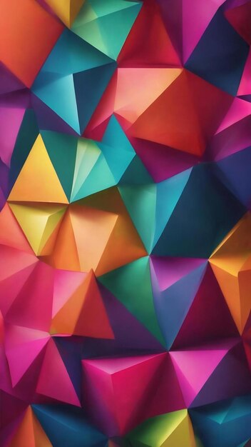 Colorful triangular abstract background abstract polygonal background