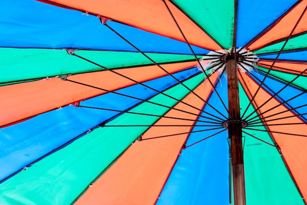 Under the Colorful Umbrella.