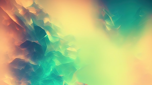 The colorful underwater fragile formation is a fantasy abstract background