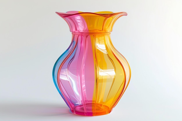 Colorful vase