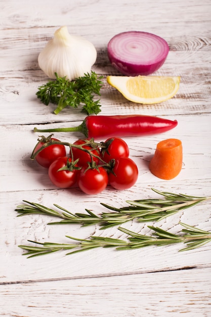 Colorful vegetables 