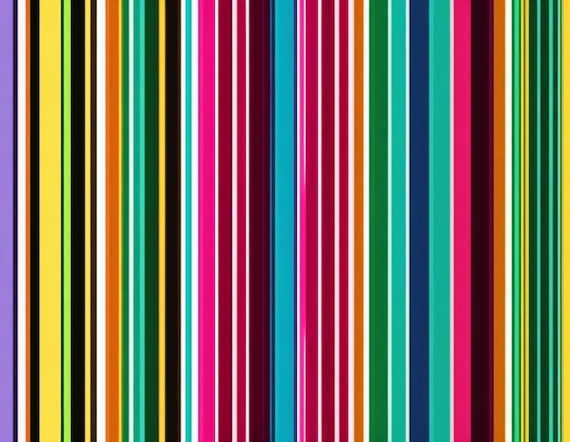 Colorful vertical lines and background neon rays Ai generated