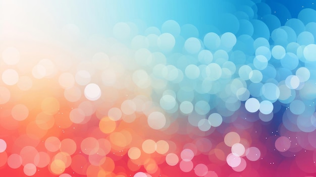 Colorful vibrant bokeh background abstract background concept