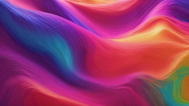 Colorful vibrant gradient liquid background