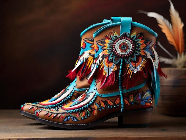 Colorful Boots Fashion Royalty Free HD Stock Photo and Image