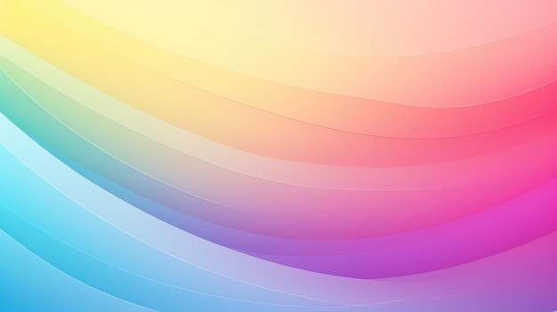 Colorful vibrant rainbow background