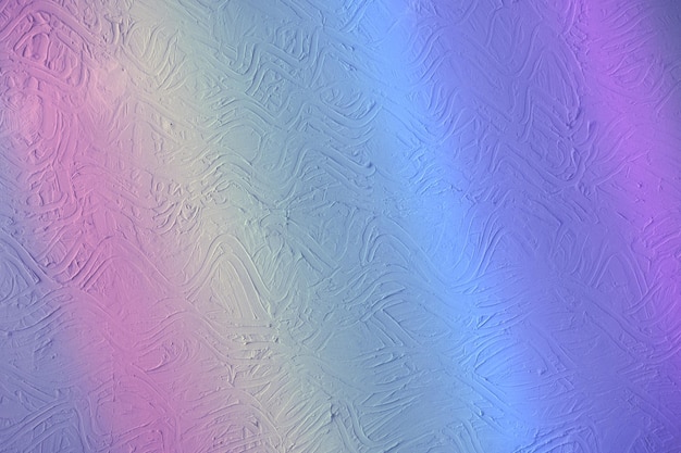 Colorful wall with embossed abstract pattern with gradient effect as a background