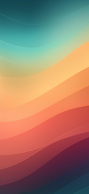 Colorful wallpaper for iphone with a colorful background in blue and orange.