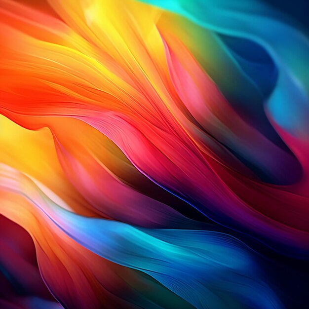 Premium AI Image  Colorful wallpapers for iphone and android