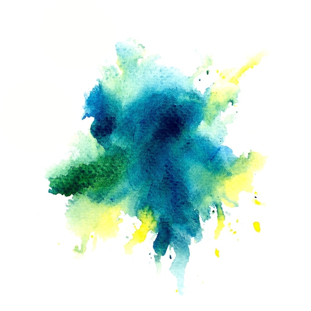 colorful watercolor background art hand paint