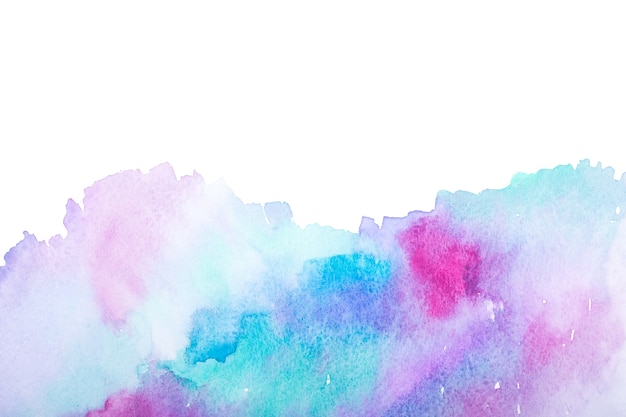 Colorful watercolor background. hand painted by brush