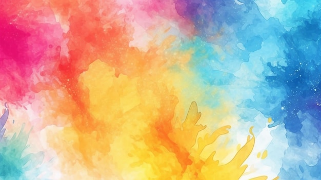colorful watercolor background wallpaper