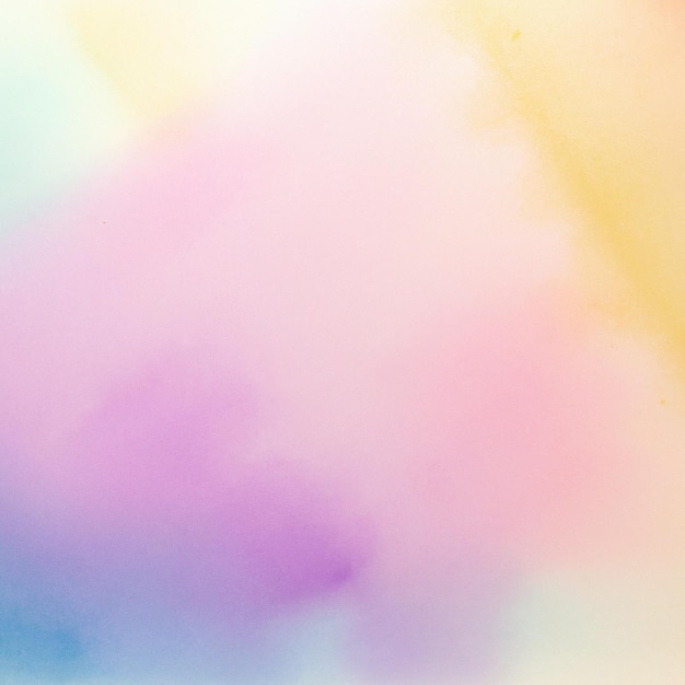 A colorful watercolor background with a pink and yellow background.