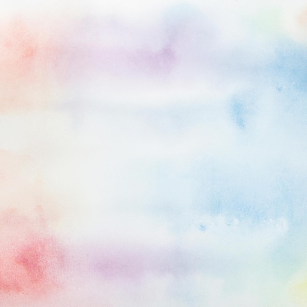 A colorful watercolor background with a white background