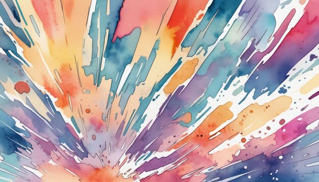 Colorful watercolor background