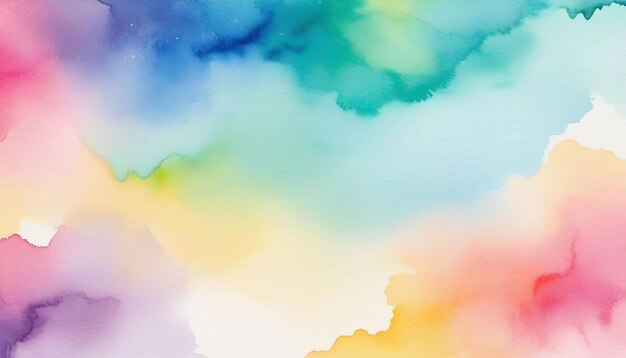 Colorful watercolor background